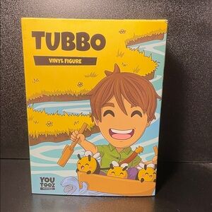 Tubbo Vinyl Figure - Brown and Green